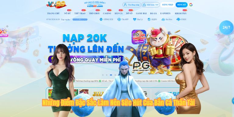 Bắn Cá Thần Tài – Tựa Game Hấp Dẫn Nhất Năm 2026 Những Điểm Đặc Sắc Làm Nên Sức Hút Của Bắn Cá Thần Tài